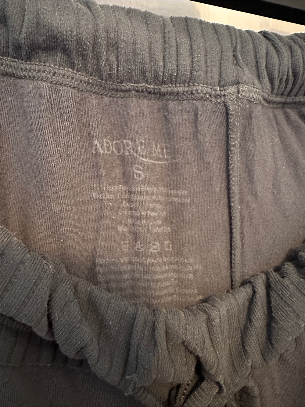 Adore Me Olive Ribbed Drawstring Joggers - Picture 5 of 5
